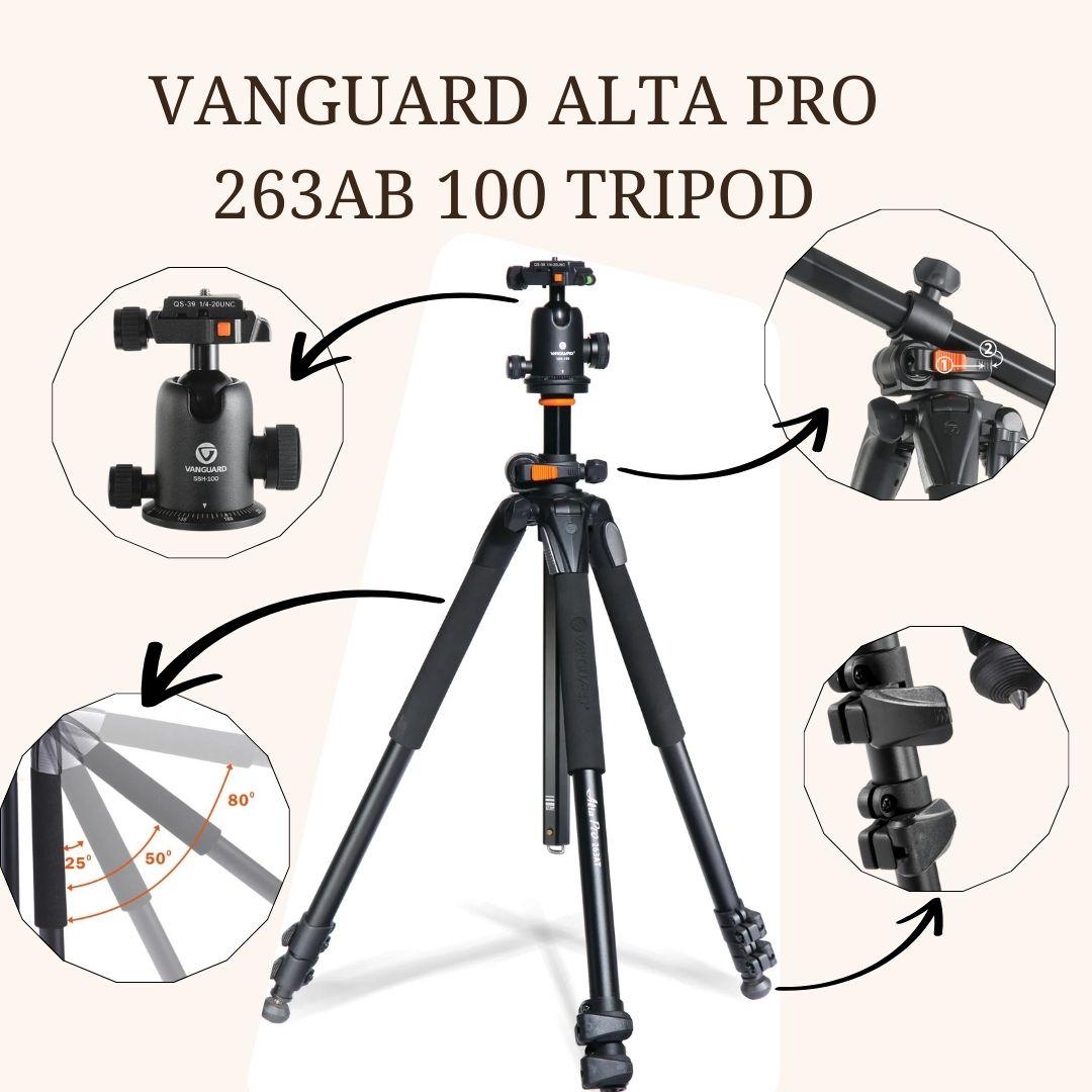 The Vanguard Alta Pro is beginner-friendly and affordable while offering pro-level performance.