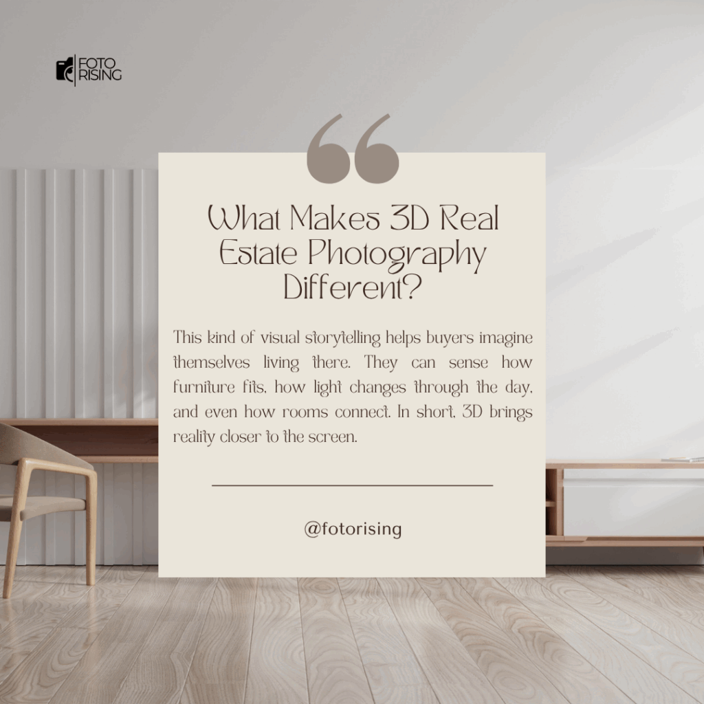 3D real estate photography