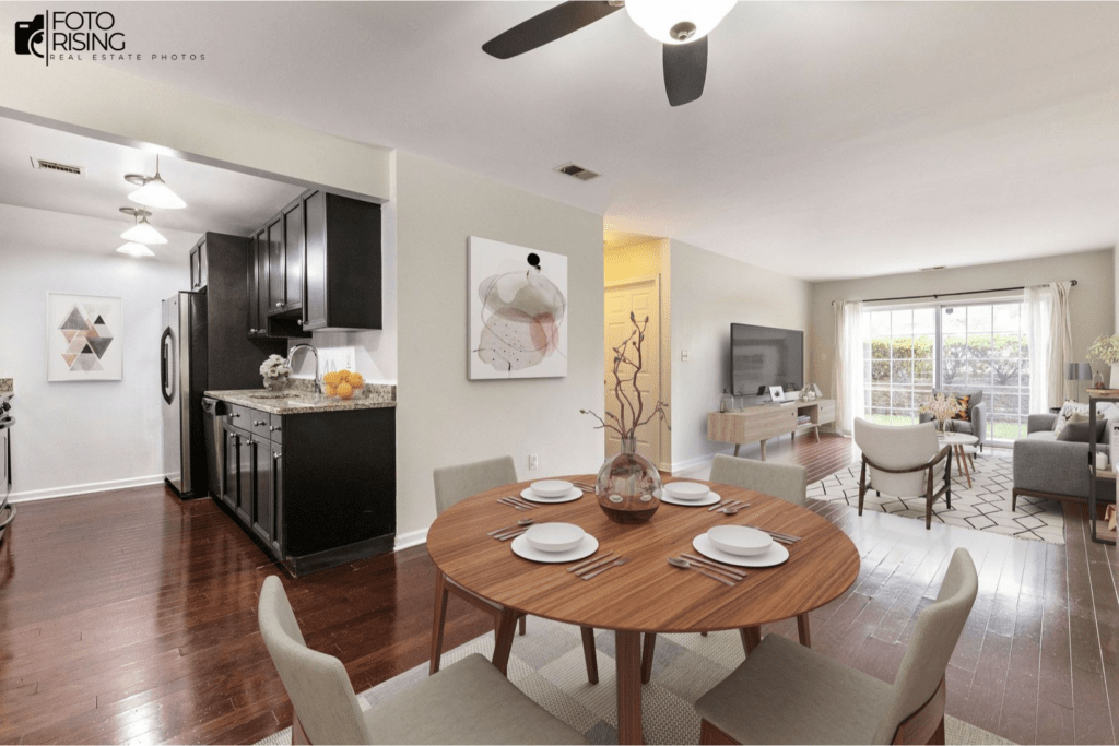 Virtual home stanging